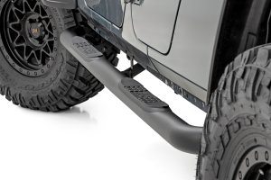 Jeep Gladiator Nerf Steps - Rough Country - 3-Inch Tube - '20-'26